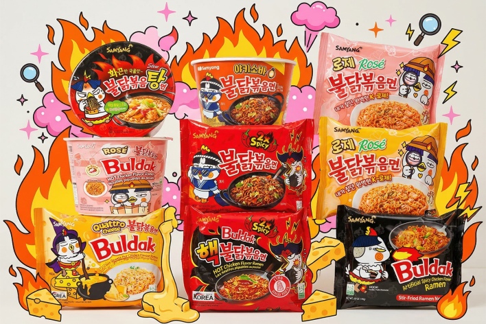 ראמן Samyang Buldak – טעמים חדשים הגיעו ל-CandyMall