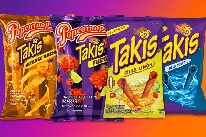 טאקיס Takis – חטיפים חריפים, כחולים ומפתיעים עכשיו ב-CandyMall