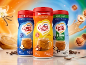 מלבין קפה בטעמים חדשים של Coffee Mate הגיע ל-CandyMall