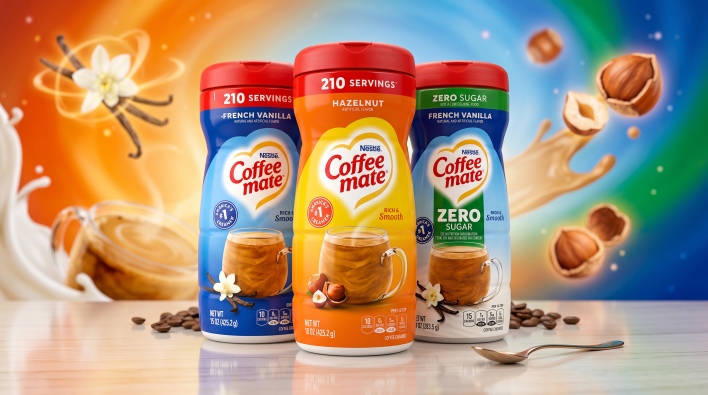 מלבין קפה בטעמים חדשים של Coffee Mate הגיע ל-CandyMall