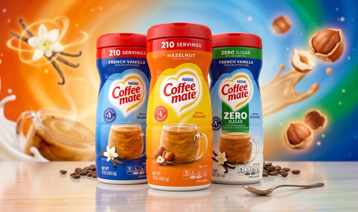 מלבין קפה בטעמים חדשים של Coffee Mate הגיע ל-CandyMall