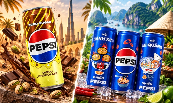 Pepsi במהדורות מיוחדות: שוקולד דובאי ועיצובים מווייטנאם הגיעו ל-CandyMall
