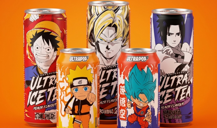 משקאות חדשים עם דמויות Naruto, Dragon Ball ו-One Piece הגיעו ל-CandyMall