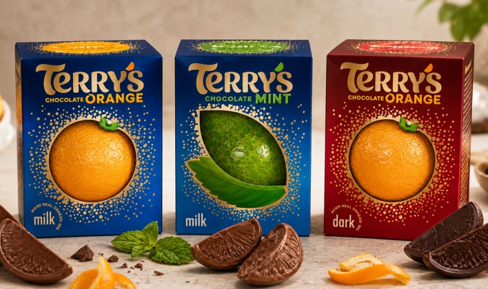 כדורי שוקולד Terry’s: טריז שוקולד תפוז ומנטה ב-CandyMall