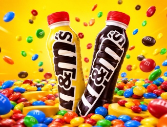 M&M’s משקה חלב חדש ב-CandyMall: שוקולד, בוטנים ופינוק קרמי בבקבוק