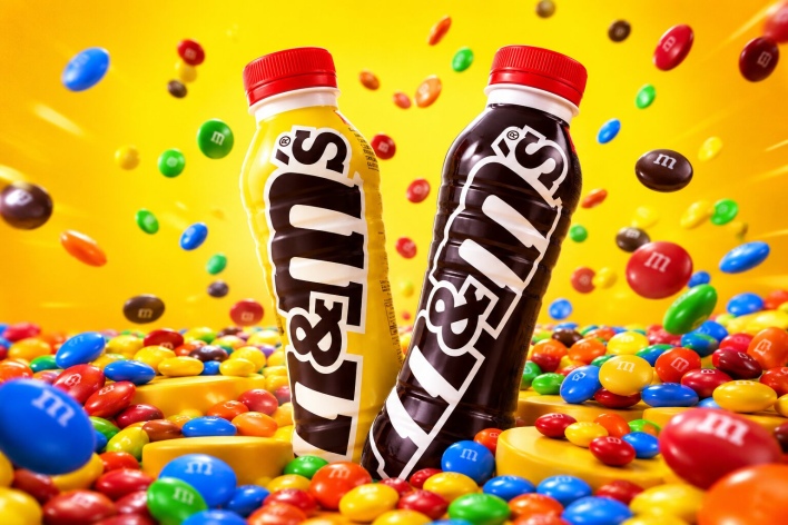 M&M’s משקה חלב חדש ב-CandyMall: שוקולד, בוטנים ופינוק קרמי בבקבוק