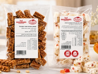 חטיפים מתוקים חדשים ב-CandyMall: בוטנים מקורמלים ונוגט פירות מפנק