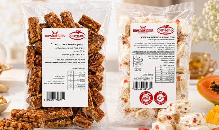 חטיפים מתוקים חדשים ב-CandyMall: בוטנים מקורמלים ונוגט פירות מפנק
