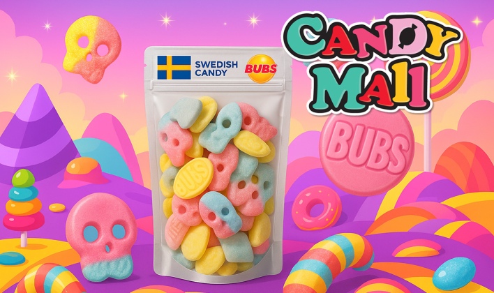 מותג חדש באתר: BUBS – המתוק המשוגע שמגיע משוודיה! 🍬