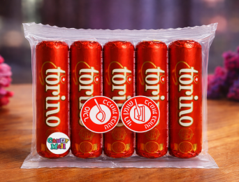 טורינו אצבעות שוקולד חלב במילוי קרם אגוזי לוז – קלאסיקה שוויצרית חדשה באתר