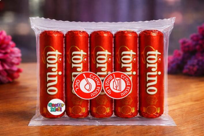 טורינו אצבעות שוקולד חלב במילוי קרם אגוזי לוז – קלאסיקה שוויצרית חדשה באתר