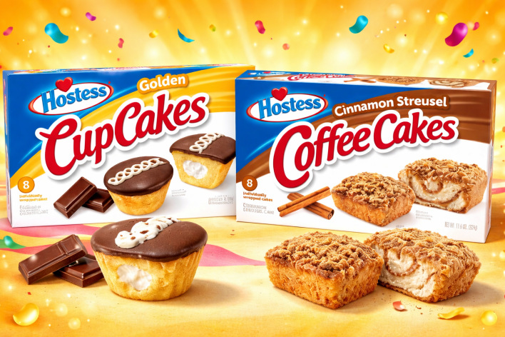 🧁 מוצרי Hostess החדשים הגיעו – קלאסיקה אמריקאית מתוקה