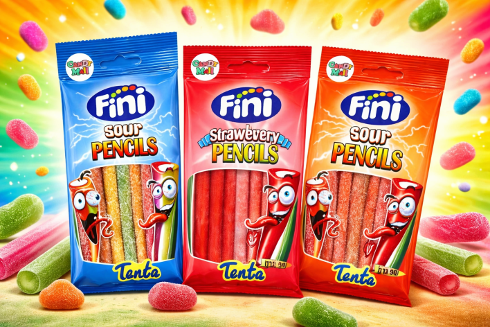 🍭 צבע, חמיצות וכיף – ממתקי Fini החמוצים הגיעו לאתר
