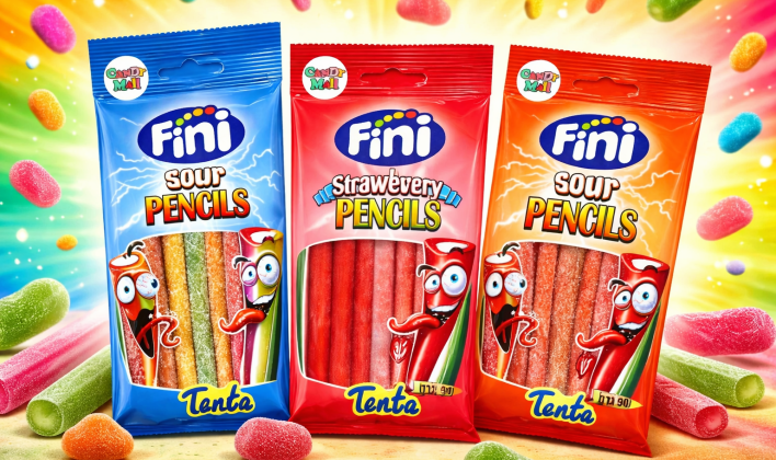🍭 צבע, חמיצות וכיף – ממתקי Fini החמוצים הגיעו לאתר