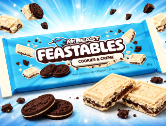 ✨ הקרמיות פוגשת קראנץ’ – טבלת השוקולד של מיסטר ביסט