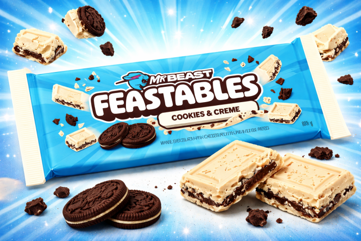 ✨ הקרמיות פוגשת קראנץ’ – טבלת השוקולד של מיסטר ביסט