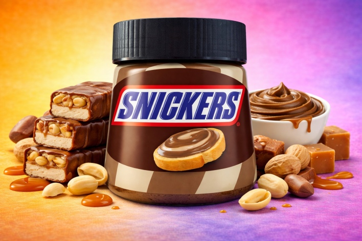 🥜 חדש ב-CandyMall: ממרח סניקרס קרמי ועשיר בטעם שוקולד וקרם