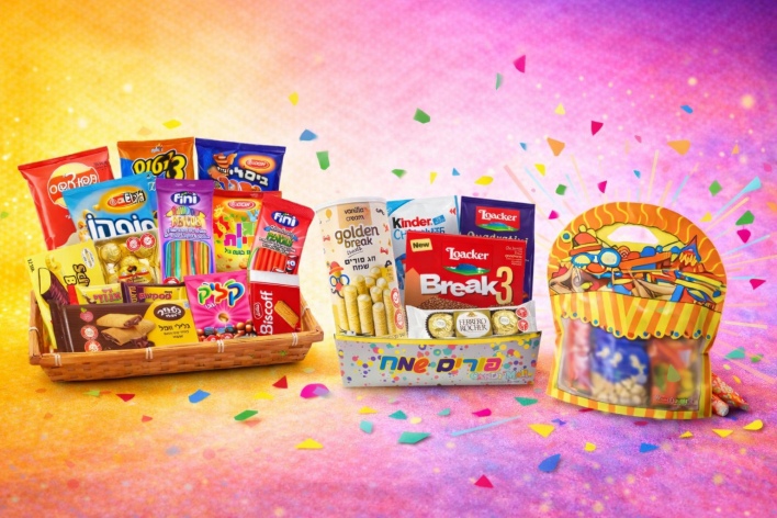 משלוחי מנות לפורים ב-CandyMall – מארזים מתוקים לילדים ולמבוגרים