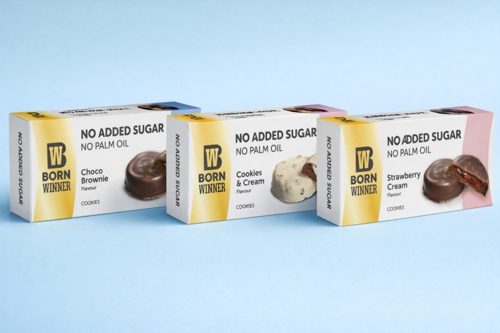 Born Winner – עוגיות מפנקות ללא תוספת סוכר וללא שמן דקלים