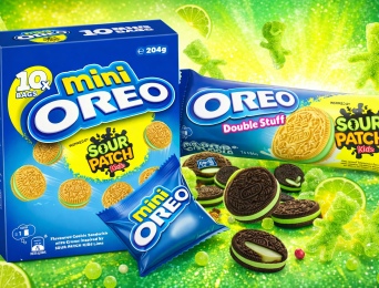 מיני אוראו בטעם Sour Patch Kids ליים – שילוב מפתיע של מתוק וחמצמץ ב-CandyMall