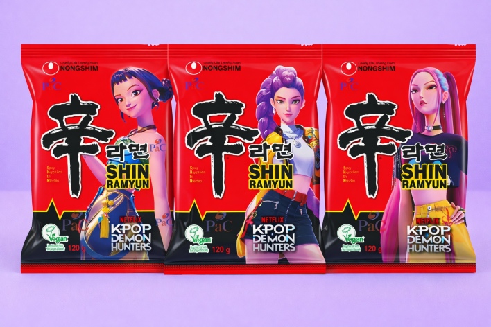 ראמן נונגשים K-Pop Demon Hunters – ראמן חריף בעיצוב מיוחד ב-CandyMall