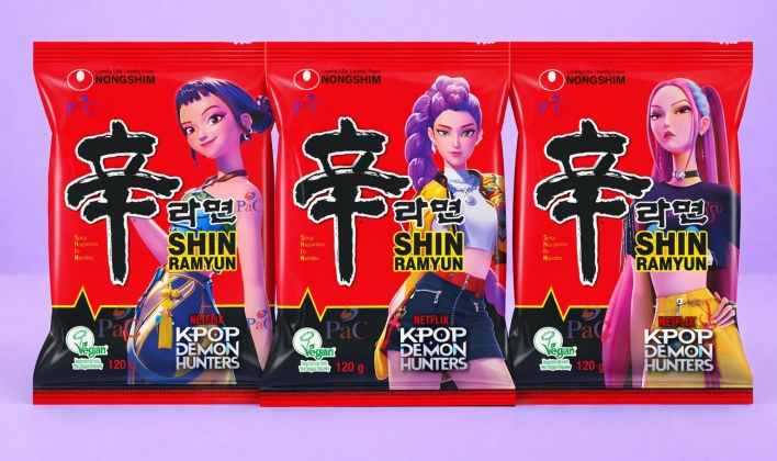 ראמן נונגשים K-Pop Demon Hunters – ראמן חריף בעיצוב מיוחד ב-CandyMall