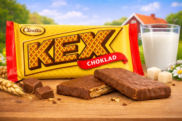 Cloetta KEX – חטיף וופל שוודי מצופה שוקולד חלב עכשיו ב-CandyMall
