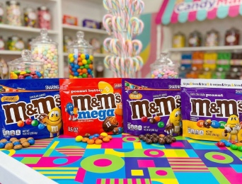 טעמים חדשים של M&M's הגיעו ל-CandyMall – קרמל, חמאת בוטנים ושוקולד מריר