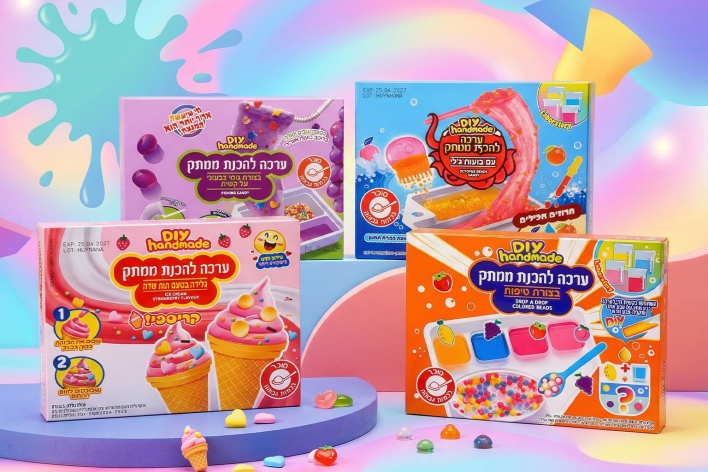 ערכות חדשות לילדים: חוויית יצירה מתוקה בבית עם ערכה להכנה עצמית