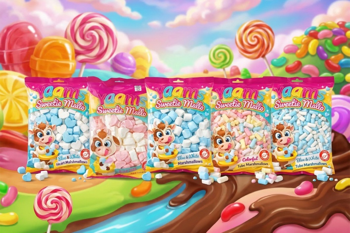 מרשמלו Yaams – טעמים, צבעים וצורות חדשות ב-CandyMall