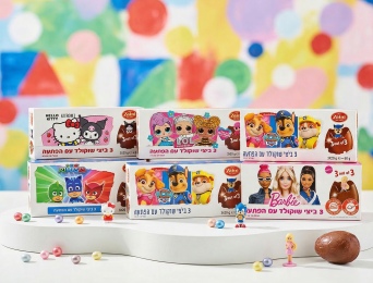 ביצי הפתעה עם דמויות אהובות – מארזים מתוקים לילדים ב-CandyMall