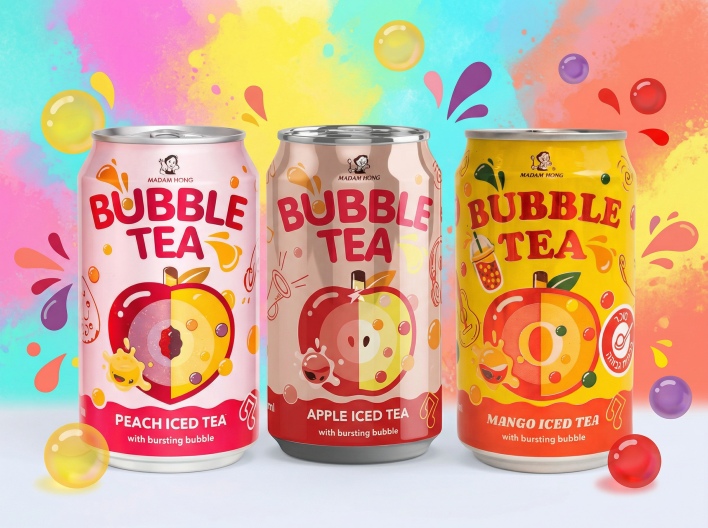 משקה באבל טי Madam Hong – חוויית שתייה טרנדית ומרעננת ב-CandyMall