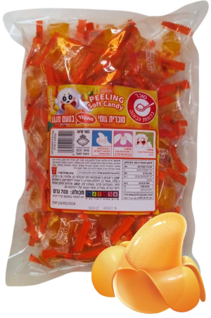 סוכריות גומי מתקלף בטעם מנגו 700g