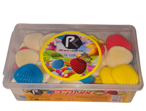 PK גומי ג'לי צדפים צבעוני - מארז משפחתי 1080g