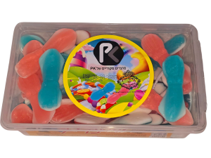 PK גומי ג'לי עצמות צבעוני - מארז משפחתי 1080g