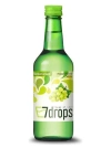 7Drops – משקה סוג'ו קוריאני בטעם ענבים ירוקים