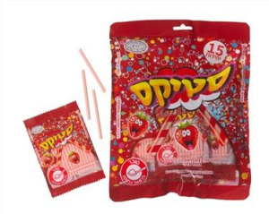 סטיקס - סוכ' בצורת אבקה בטעם תות 15 יח'