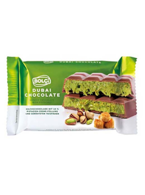 BACI - שוקולד דובאי במילוי פיסטוק וקדאיף 100g