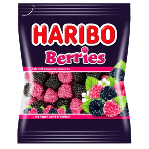 Haribo - האריבו אוכמניות ופטל 100g