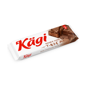 וופל קאגי במילוי קרם חלב בציפוי שוקולד חלב - 50g