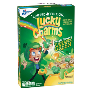 Lucky Charms – דגני בוקר ללא גלוטן בטעם תפוח 297g