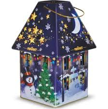 הבית של איש השלג שוקולד מריר במילוי תפוז 100g