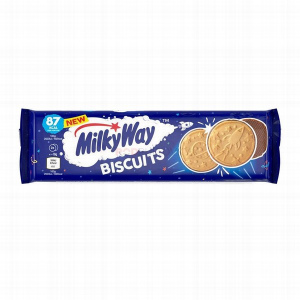 Milky Way – עוגיות ביסקוויט עם שוקולד חלב 100g
