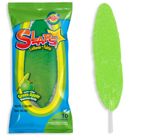 PIGUI - סלאפס קנדי בטעם תפוח ירוק 100g