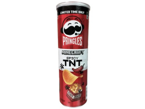Pringles – צ'יפס מיינקראפט בטעם צ'ילי חריף 158g