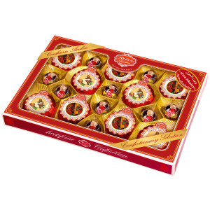 Reber - בונבוניירה ם מבחר פרליני שוקולד יוקרתיים 482g