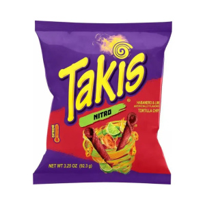 טאקיס Taxis ניטרו - חטיף בטעם הבנרו וליים 92.3g