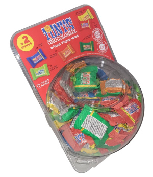 TONY'S - מארז חטיפי שוקולד 72 יחידות