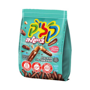 קליק - בייגלה מצופה שוקולד חלב 65g