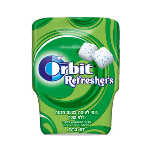 מסטיק אורביט רפרשרס 67g